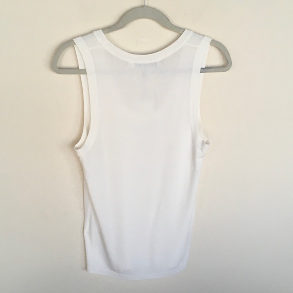 Zara Classic White Tank Top - Picture 4 of 5
